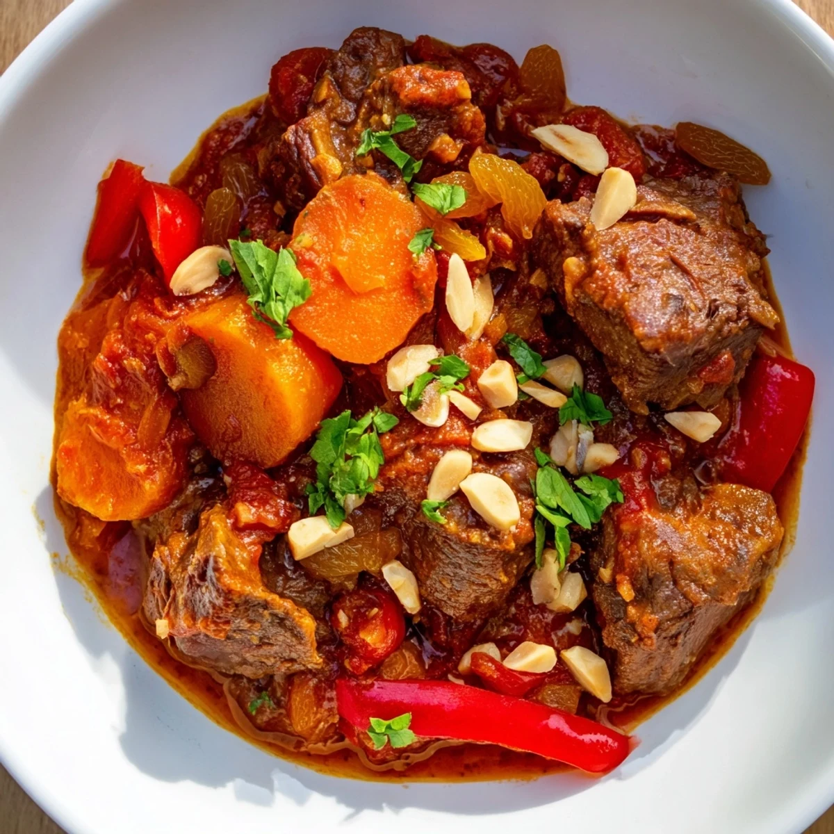 Slow Cooker Moroccan Lamb