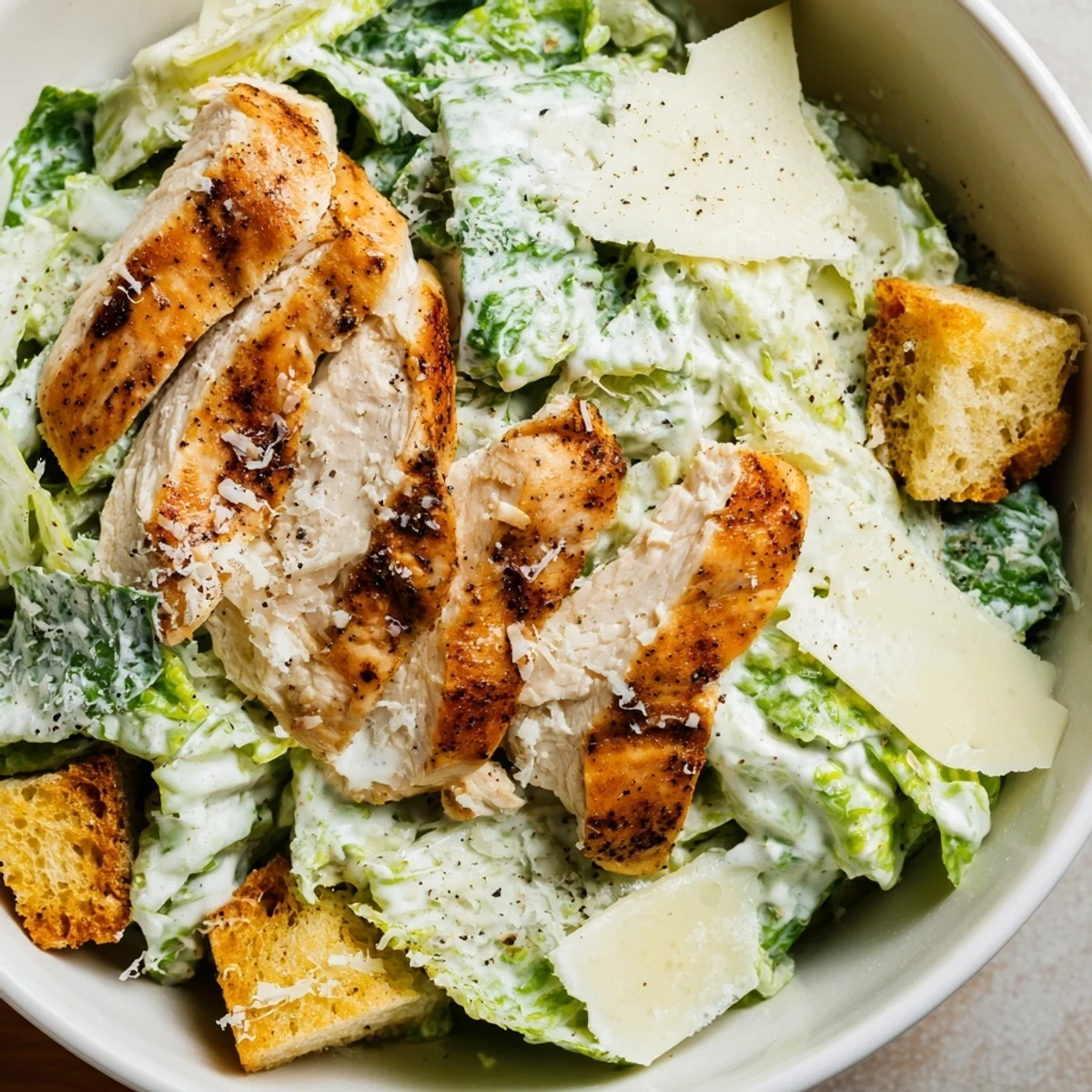 Served on a white plate with a fork, ready to toss and enjoy at dinner.