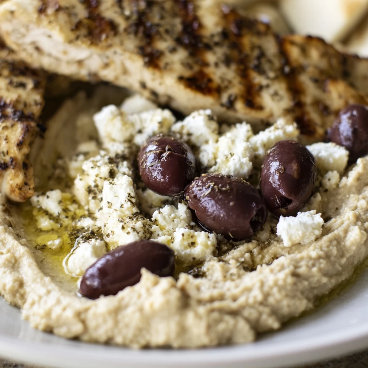 This Mediterranean Dish Platter features vibrant chopped vegetables, feta cheese, and rich baba ganoush, perfect for sharing.