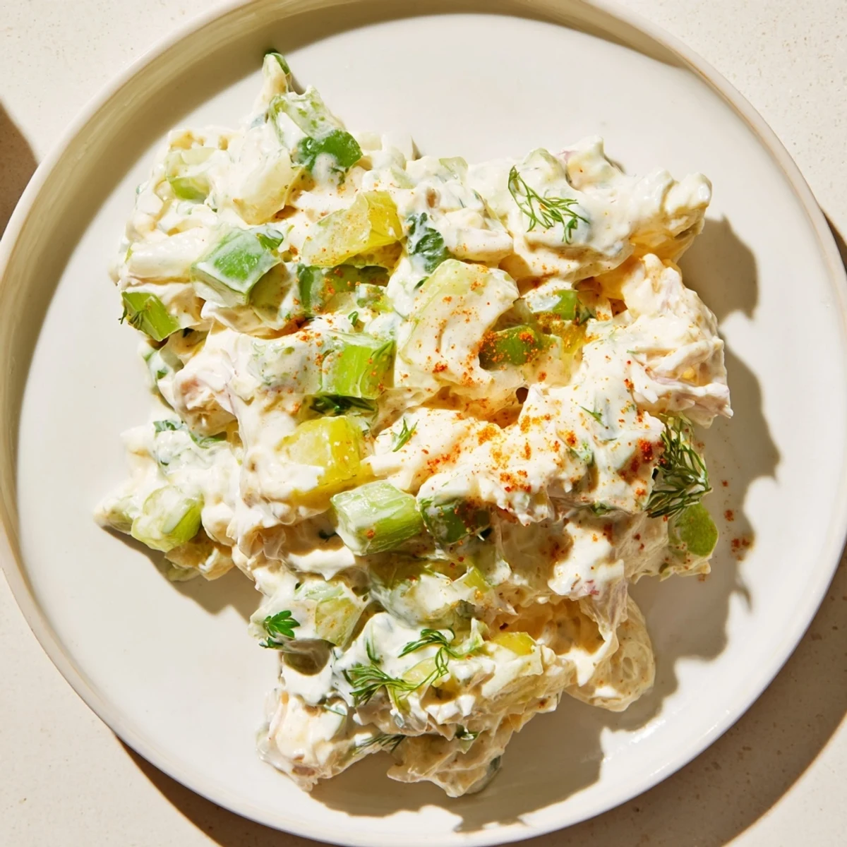 Chilled remoulade sauce with succulent crab meat served beside crackers and lemon wedges, ideal for a pescatarian party snack.