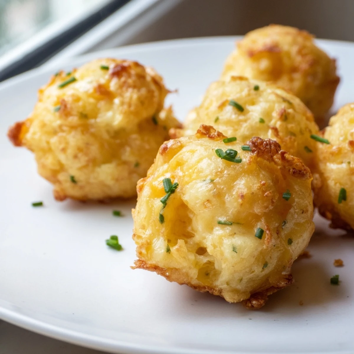 Mashed Potato Cheese Puffs