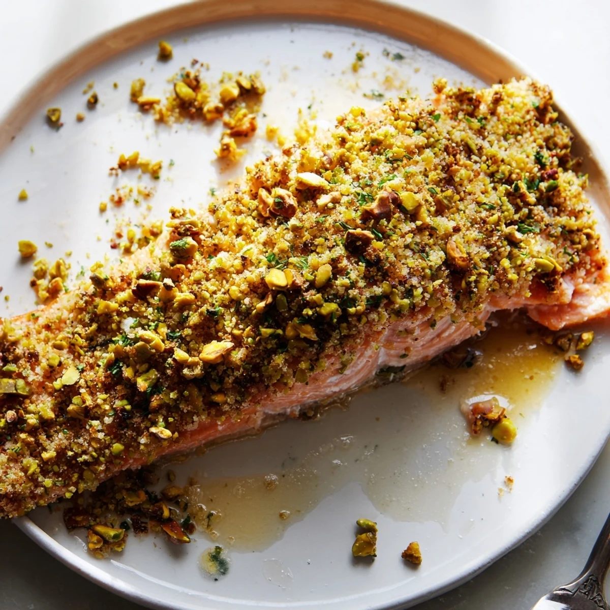 Maple Pistachio Salmon