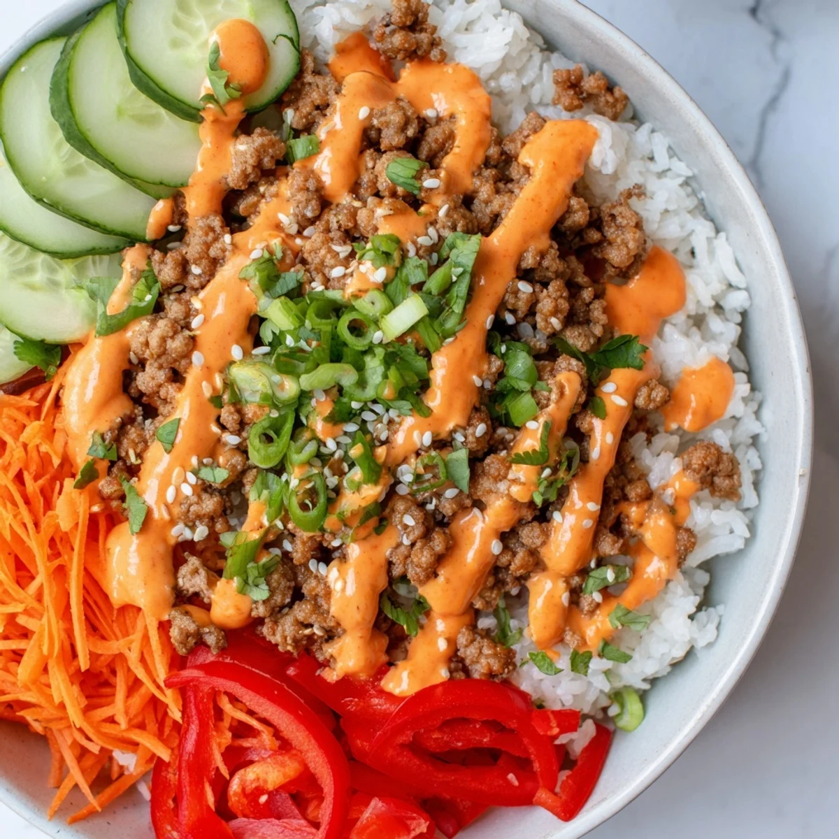 Ground Turkey Rice Bowls