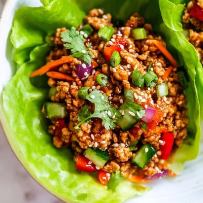 Healthy Ground Turkey Lettuce Bowls