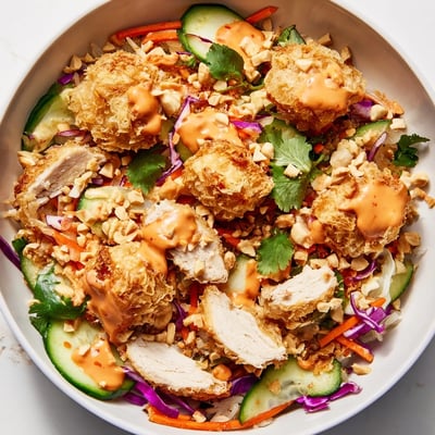 Bang Bang Chicken Crispy Rice