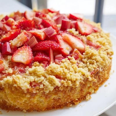 Spring Lemon Rhubarb Strawberry