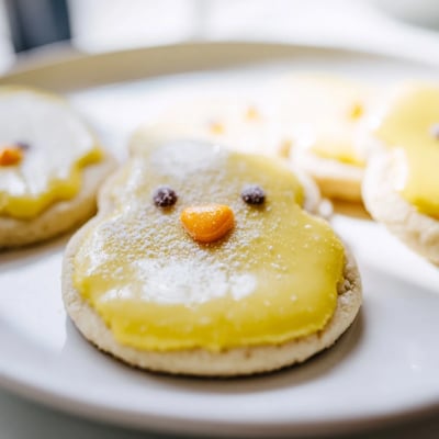 Chick Cookies Spring Sugar